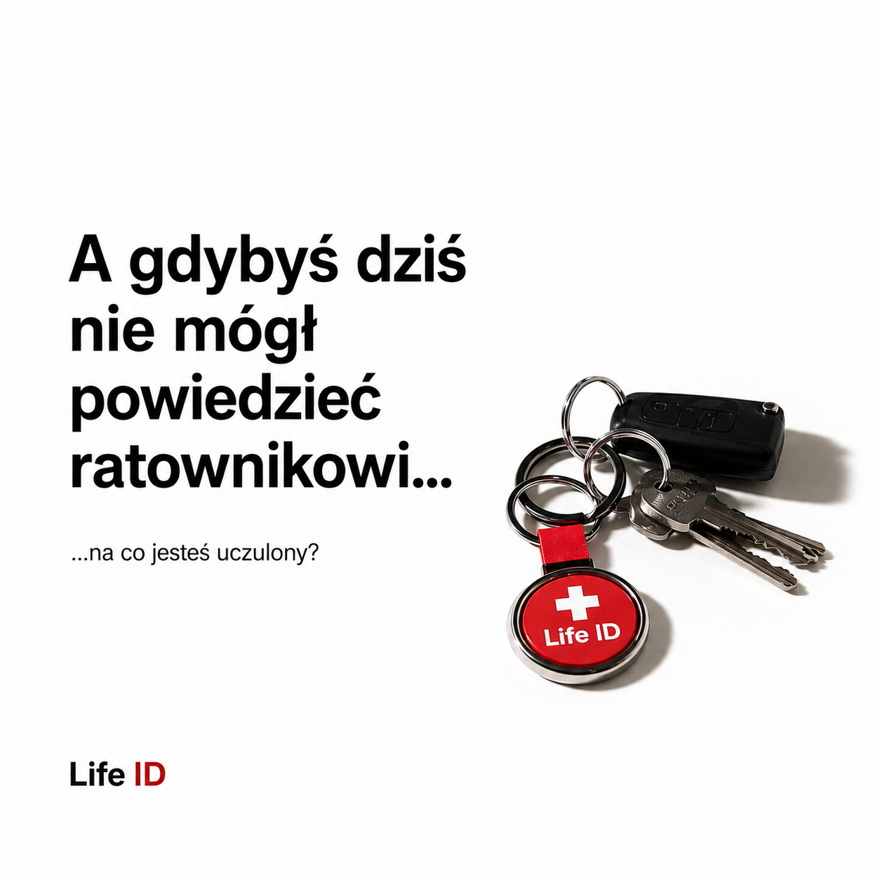 LifeID brelok z pętlą